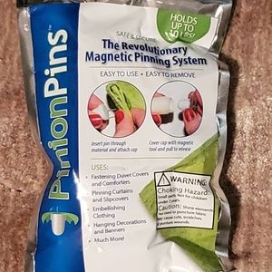 Magnetic Duvet Fasteners - Pinion Pins